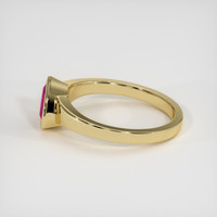 1.16 Ct. Ruby Ring, 18K Yellow Gold 4