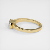 0.93 Ct. Sapphire Ring, 18K Yellow Gold 4