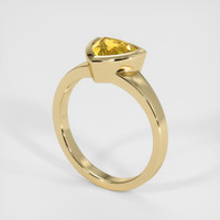 1.84 Ct. Sapphire Ring, 18K Yellow Gold 2