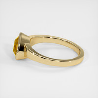 1.56 Ct. Yellow Sapphire Ring, 18K Yellow Gold 4