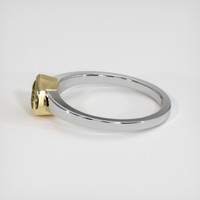 0.48 Ct. Gemstone Ring, 14K Yellow & White 4