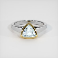 1.23 Ct. Gemstone Ring, 14K Yellow & White 1