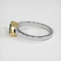 0.82 Ct. Gemstone Ring, 14K Yellow & White 4