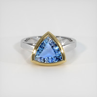 2.27 Ct. Gemstone Ring, 14K Yellow & White 1