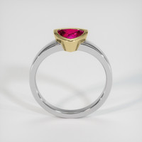 1.16 Ct. Ruby Ring, 14K Yellow & White 3