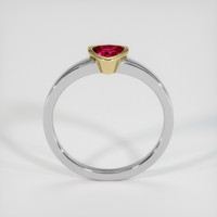 0.50 Ct. Ruby Ring, 14K Yellow & White 3