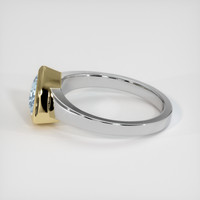 1.23 Ct. Gemstone Ring, 18K Yellow & White 4
