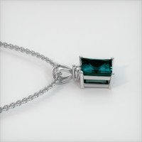 1.63 Ct. Gemstone Pendant, Platinum 950 3