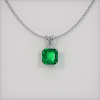 Emerald Pendant 2.41 Ct. 18K White Gold Preview