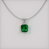 Emerald Pendant 2.35 Ct., 18K White Gold Preview