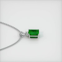 Emerald Pendant 3.81 Ct., 18K White Gold Preview