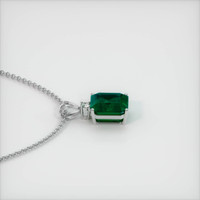 Emerald Pendant 4.39 Ct. 18K White Gold Preview
