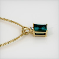 1.63 Ct. Gemstone Pendant, 14K Yellow Gold 3