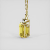 51.03 Ct. Yellow Sapphire Pendant, 18K Yellow Gold 3