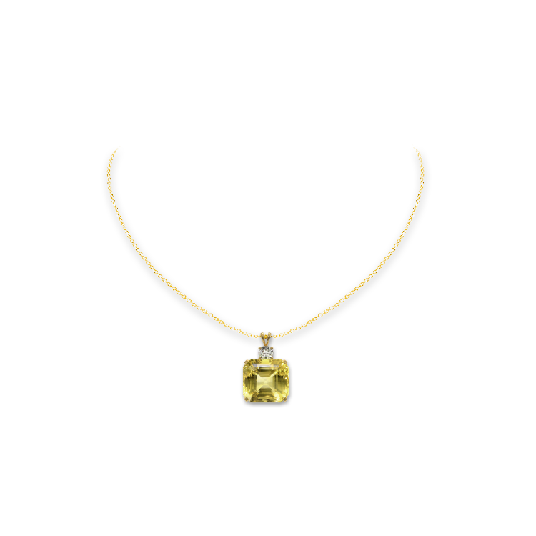 Jewelry image on model
