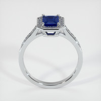 1.07 Ct. Blue Sapphire Ring, Platinum 950 3