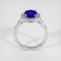 1.99 Ct. Blue Sapphire Ring, Platinum 950 3