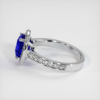 1.99 Ct. Blue Sapphire Ring, Platinum 950 4