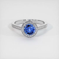 0.86 Ct. Sapphire Ring, Platinum 950 1