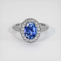 1.98 Ct. Sapphire Ring, Platinum 950 1