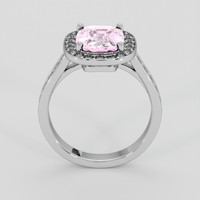 1.75 Ct. Pink Spinel Ring, Platinum 950 3