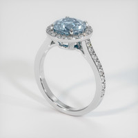 1.73 Ct. Gemstone Ring, Platinum 950 2