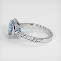 1.73 Ct. Gemstone Ring, Platinum 950 4