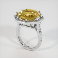 11.85 Ct. Gemstone Ring, Platinum 950 2