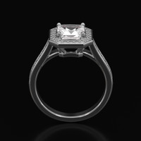 1.20 Ct. Gemstone Ring, Platinum 950 3