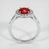 2.21 Ct. Ruby Ring, Platinum 950 3