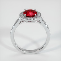 2.27 Ct. Ruby Ring, Platinum 950 3