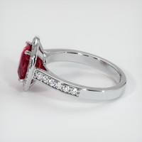 2.31 Ct. Ruby Ring, Platinum 950 4