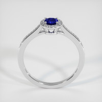 0.74 Ct. Sapphire Ring, Platinum 950 3