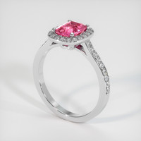 1.19 Ct. Sapphire Ring, Platinum 950 2