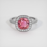 1.61 Ct. Sapphire Ring, Platinum 950 1