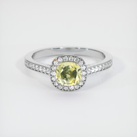 1.01 Ct. Sapphire Ring, Platinum 950 1