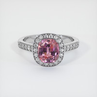 2.12 Ct. Sapphire Ring, Platinum 950 1
