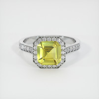 1.94 Ct. Sapphire Ring, Platinum 950 1
