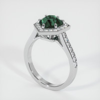 2.44 Ct. Sapphire Ring, Platinum 950 2