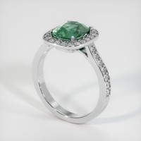 2.67 Ct. Sapphire Ring, Platinum 950 2