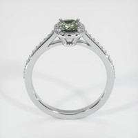 0.80 Ct. Sapphire Ring, Platinum 950 3