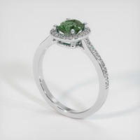 1.40 Ct. Sapphire Ring, Platinum 950 2