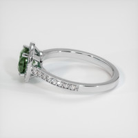 1.40 Ct. Sapphire Ring, Platinum 950 4
