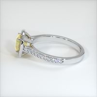 1.27 Ct. Yellow Sapphire Ring, Platinum 950 4