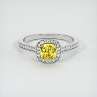 1.01 Ct. Sapphire Ring, Platinum 950 1