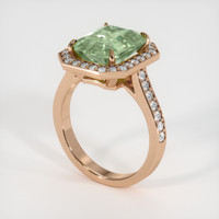 4.20 Ct. Gemstone Ring, 14K Rose Gold 2