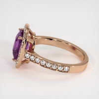 2.74 Ct. Gemstone Ring, 14K Rose Gold 4