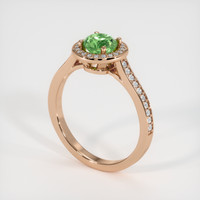 0.97 Ct. Gemstone Ring, 14K Rose Gold 2