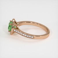 0.97 Ct. Gemstone Ring, 14K Rose Gold 4