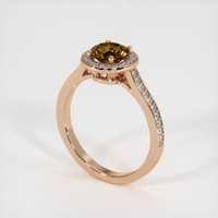 1.02 Ct. Gemstone Ring, 14K Rose Gold 2